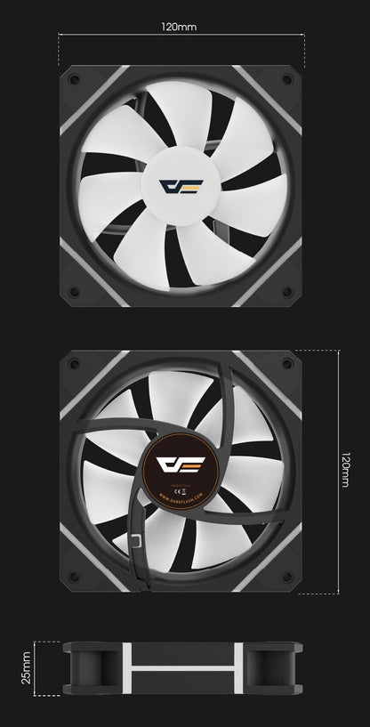 Darkflash DM12 Pro Single Fan