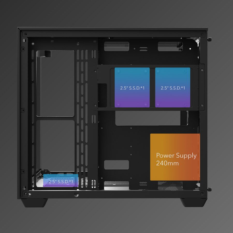 DarkFlash TH285 ATX Case