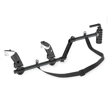 VR Gun Stock for Meta Quest 3/Quest 3S, Compatible with VR Meta Quest 2, Magnetic Gunstock Rifle Adapter with Shoulder Strap for Enhance Stability