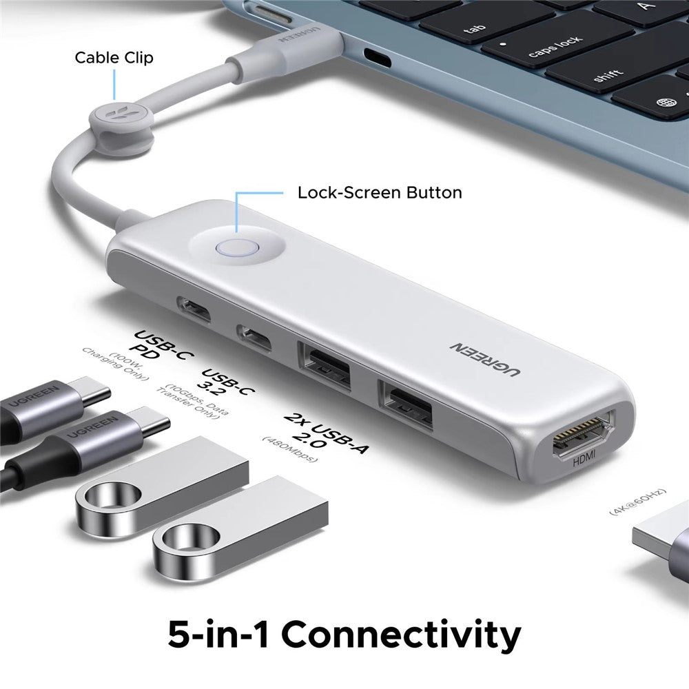 UGREEN USB C HUB 5 in 1