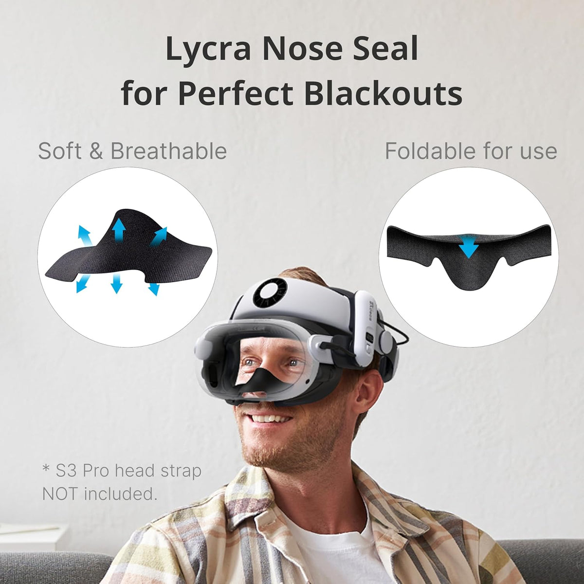BOBOVR F3 Comfort Face Cover Pad Facial Interface Compatible with Quest 3