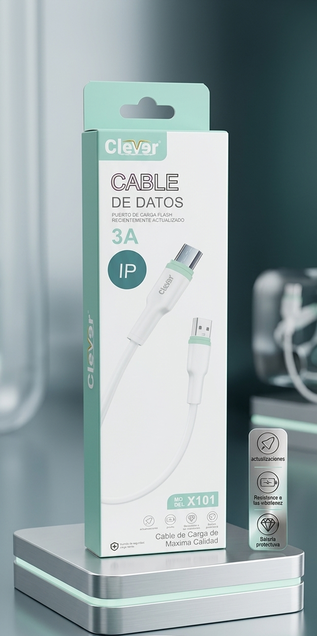 CLEVER Cable USB-A to Lightning X101