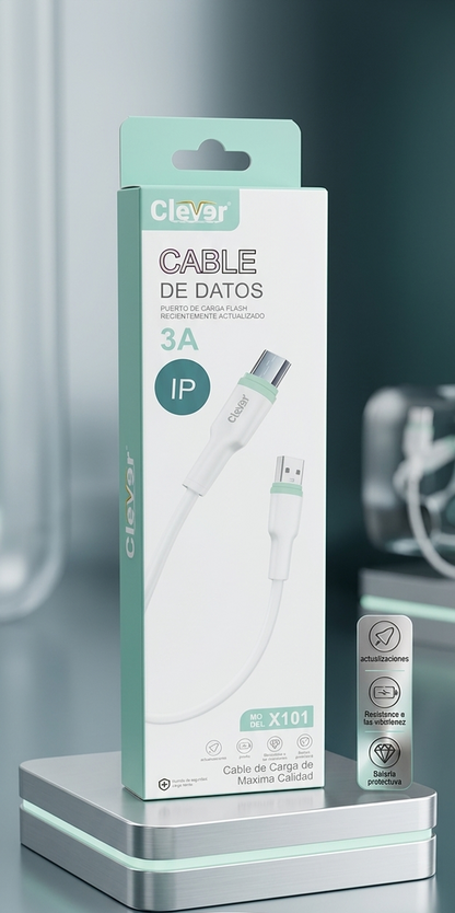 CLEVER Cable USB-A to Lightning X101