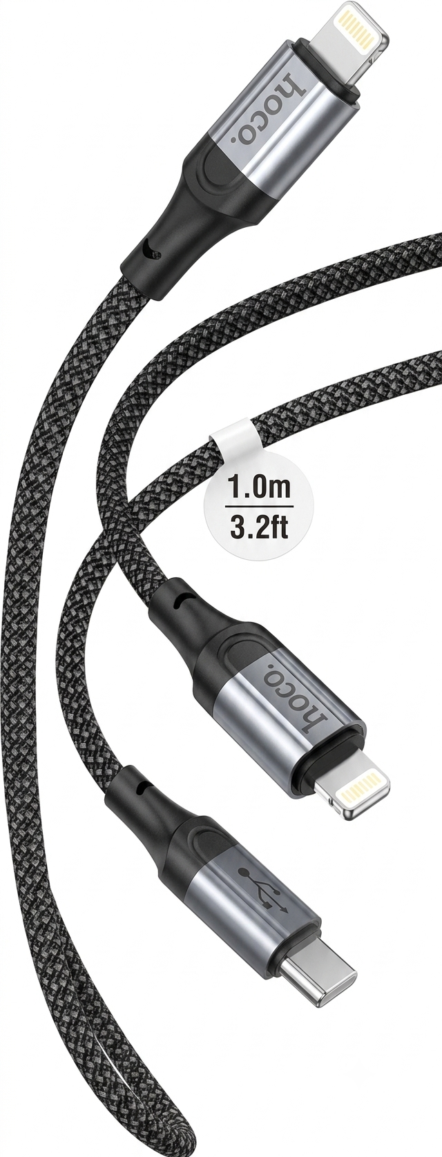 HOCO TypeC to Lightning Data and Charging Cable x102