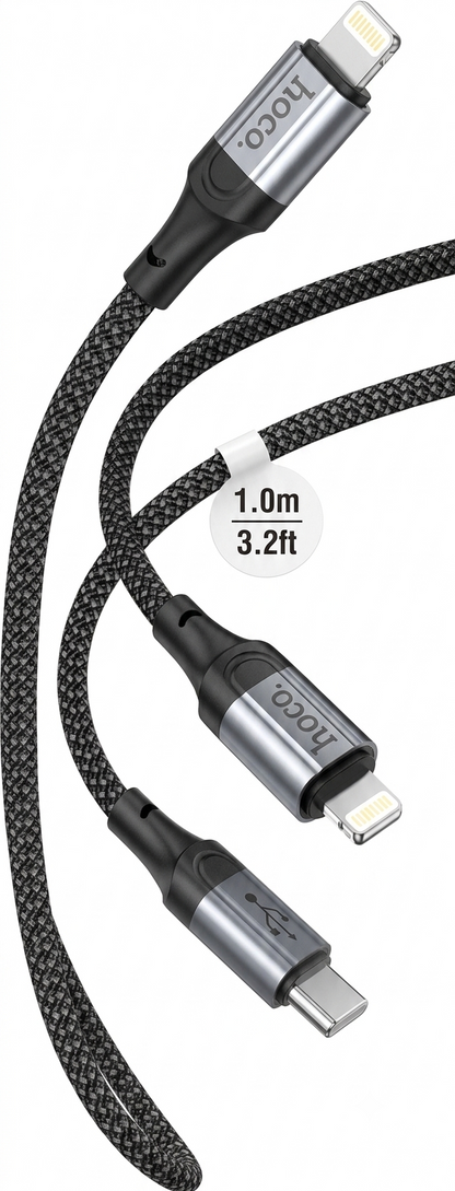 HOCO TypeC to Lightning Data and Charging Cable x102