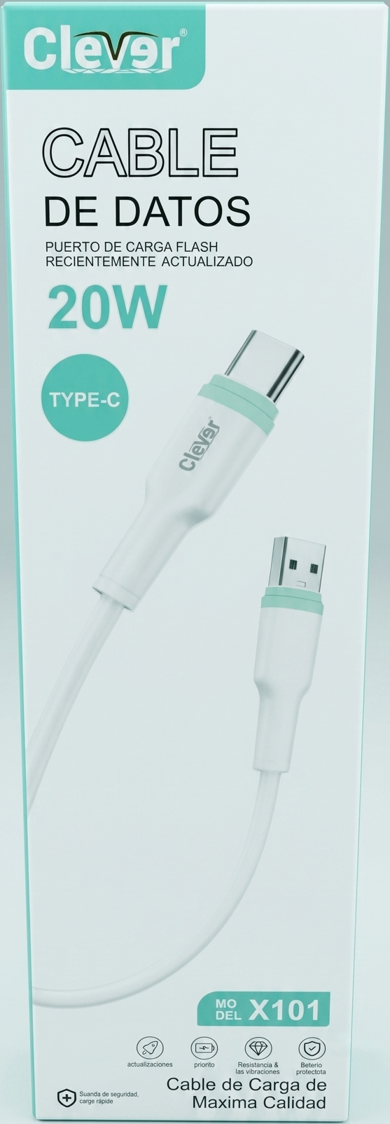 CLEVER Cable USB-A to Type-C X101