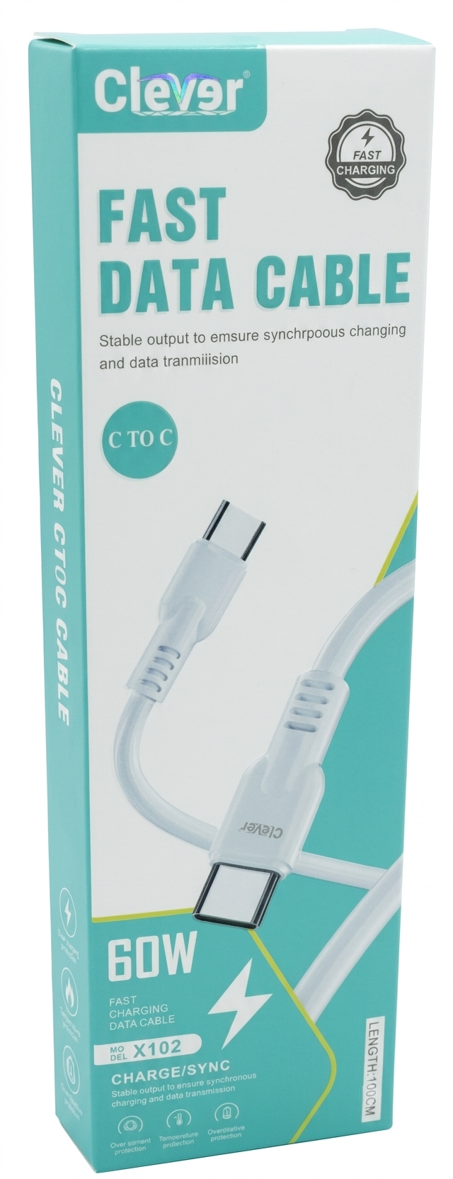 CLEVER Cable USB Type-C to Type-C X102
