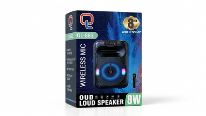 Portable Wireless LoudSpeaker QL-883