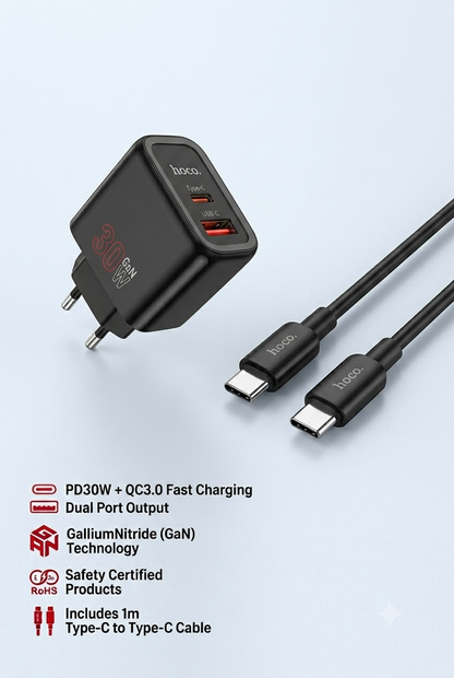 hoco Charger  N63 30W (TypeC-TypeC)