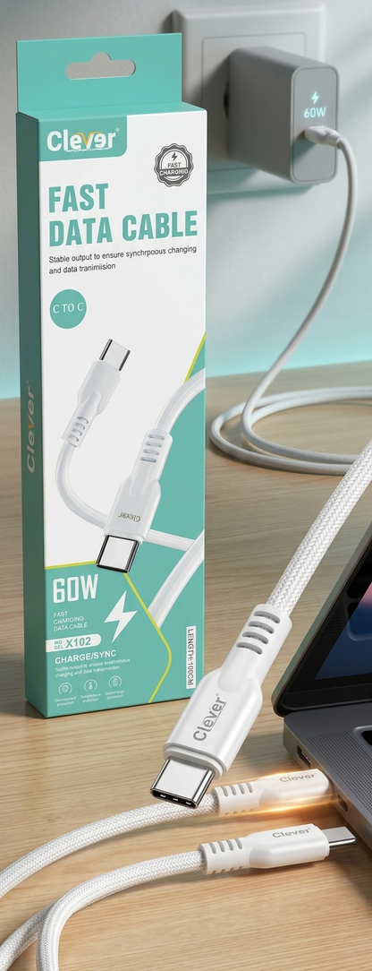 CLEVER Cable USB Type-C to Type-C X102