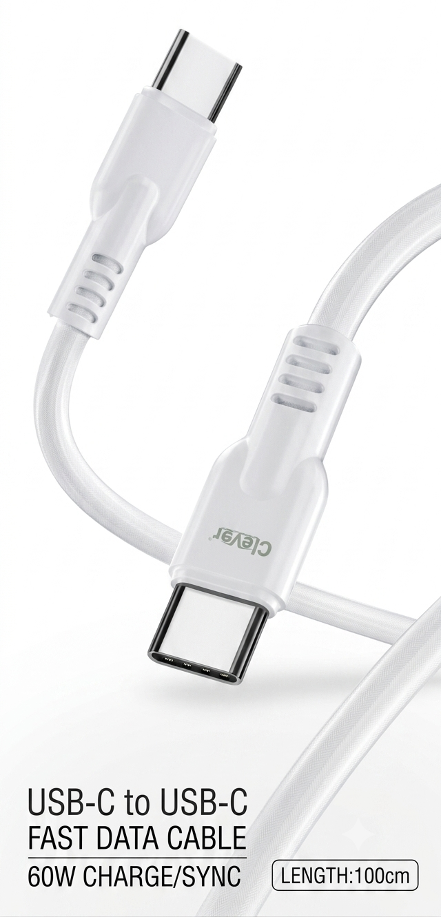 CLEVER Cable USB Type-C to Type-C X102