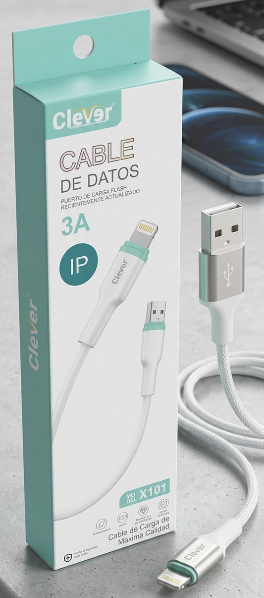 CLEVER Cable USB-A to Lightning X101