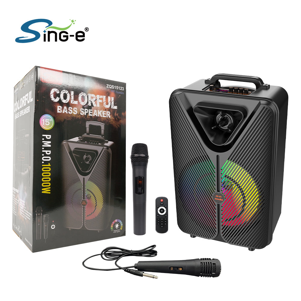 SING-E Portable BASS SPEAKER