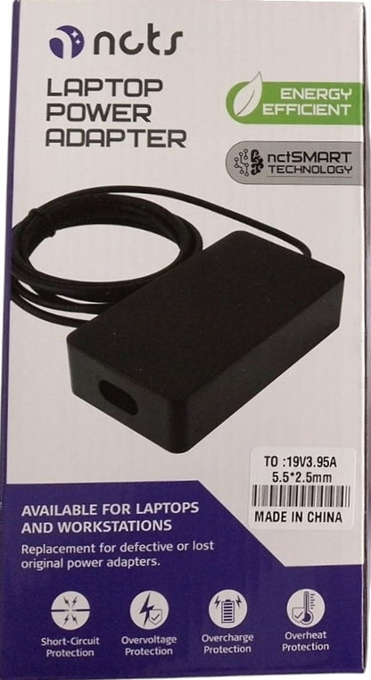 NCTS ADAPTER FOR TOSHIBA 19V 3.95A  5.5*2.5mm