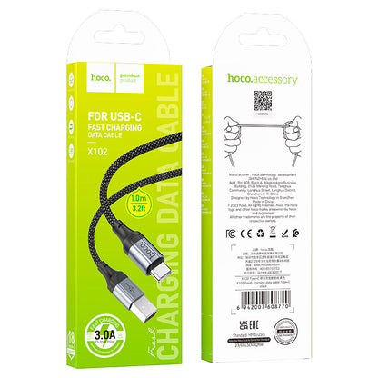 HOCO USB-A to TypeC Data and Charging Cable X102