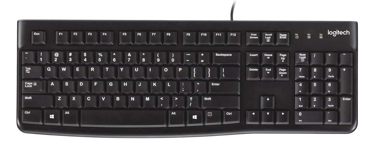 Logitech K120 Wired Keyboard