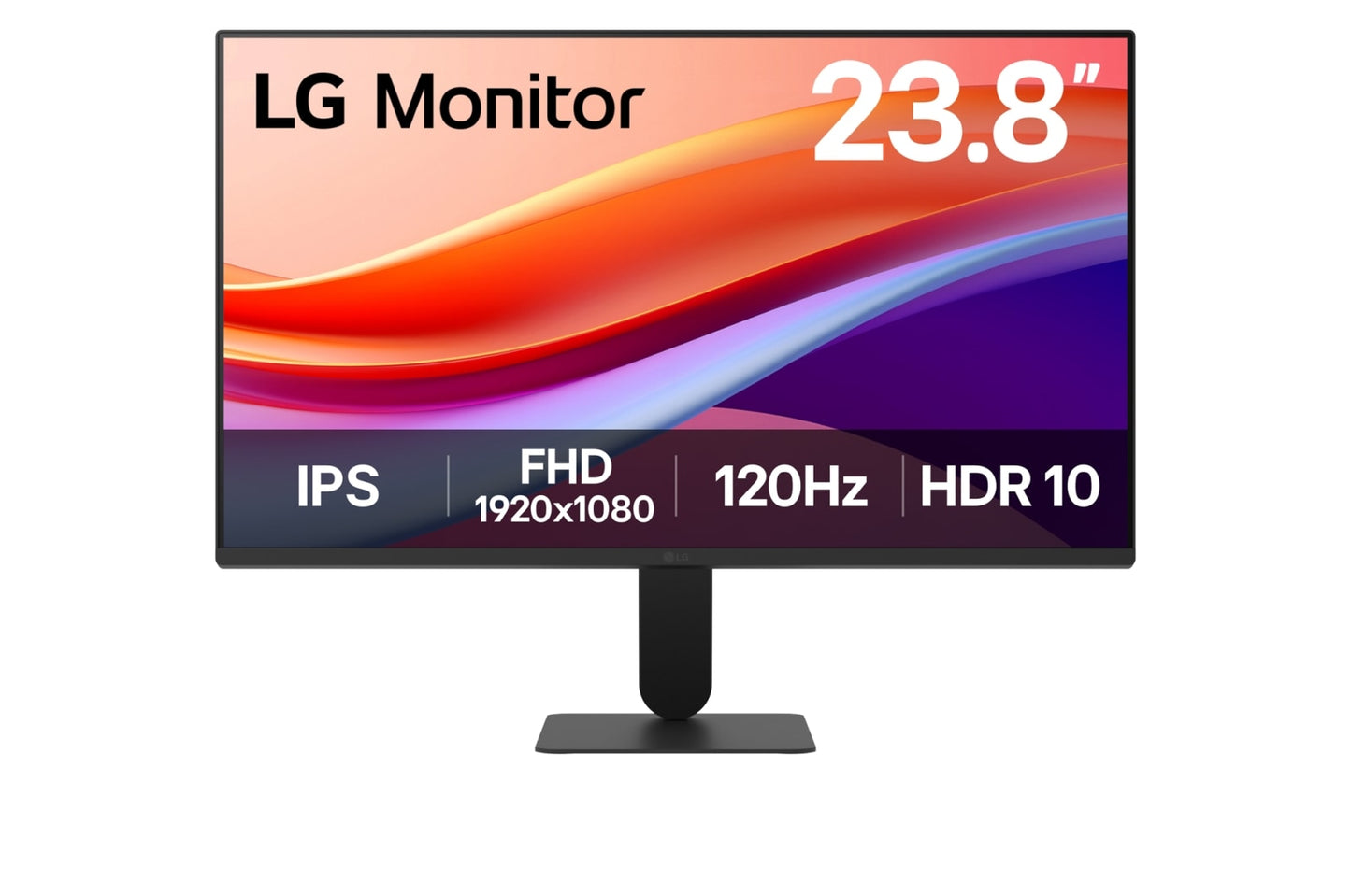 LG 24U411A-B 24" FHD IPS Monitor - 120Hz  HDR 10 1ms